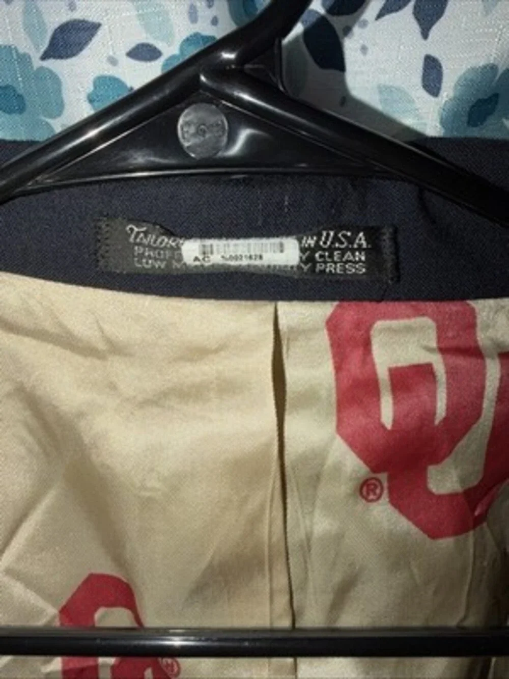 Vintage OU Boomer Sooner Limited Edition To 1000 Blazer Large (1 Button Off)